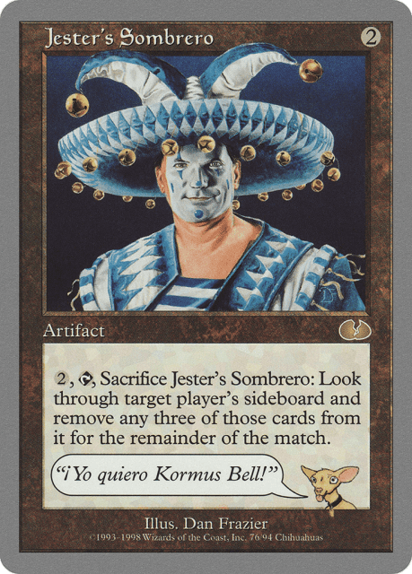 Jester's Sombrero (76) — Unglued