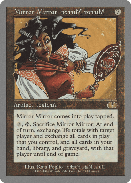Mirror Mirror (77) — Unglued