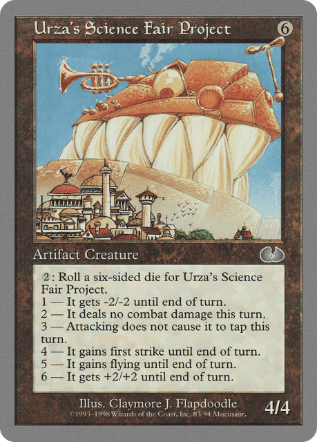 Urza's Science Fair Project (83) — Unglued