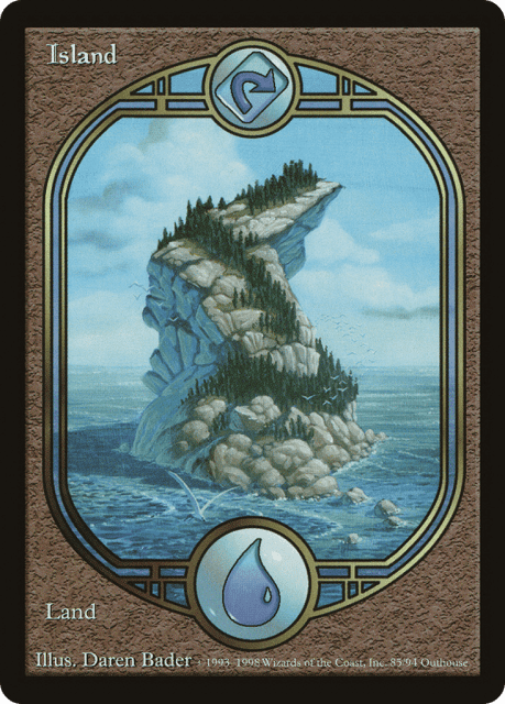 Island (85) — Unglued