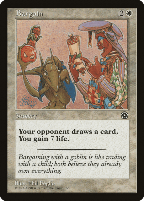 Bargain (14) — Portal Second Age
