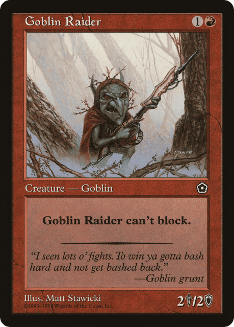Goblin Raider (103) — Portal Second Age