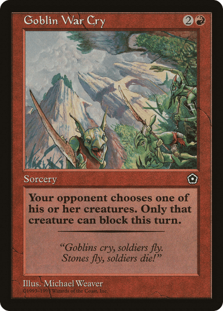 Goblin War Cry (104) — Portal Second Age