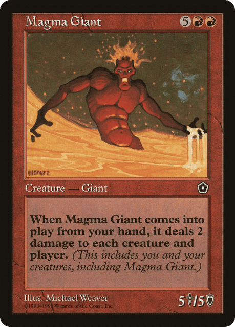 Magma Giant (108) — Portal Second Age