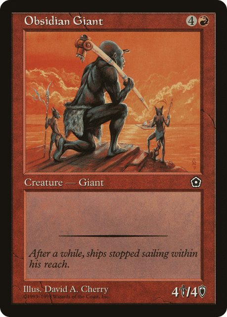 Obsidian Giant (109) — Portal Second Age