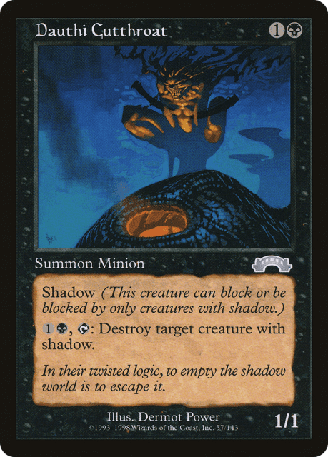 Dauthi Cutthroat (57) — Exodus