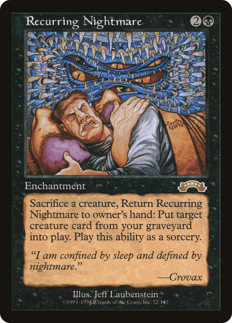 Recurring Nightmare (72) — Exodus