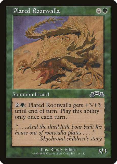 Plated Rootwalla (116) — Exodus
