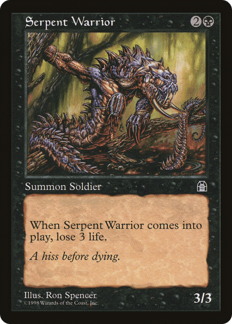 Serpent Warrior (69) — Stronghold