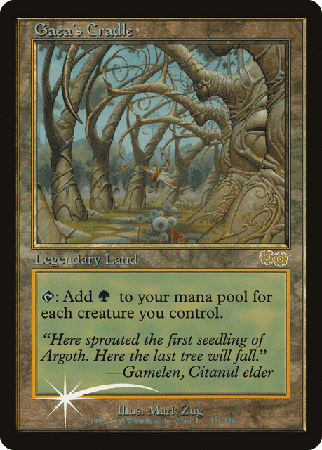 Gaea's Cradle (3) — Judge Gift Cards 1998