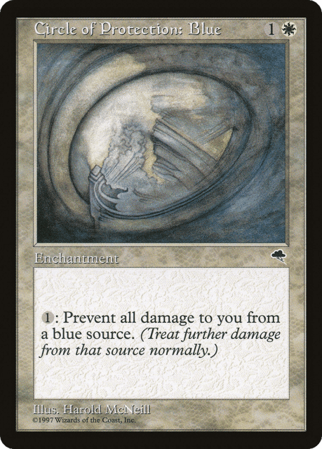 Circle of Protection: Blue (9) — Tempest