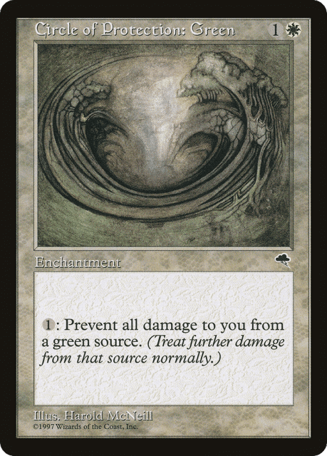 Circle of Protection: Green (10) — Tempest
