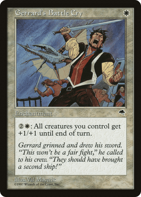 Gerrard's Battle Cry (21) — Tempest