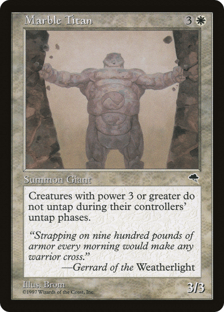 Marble Titan (28) — Tempest