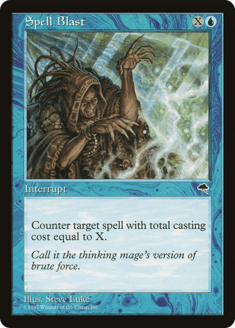 Spell Blast (89) — Tempest
