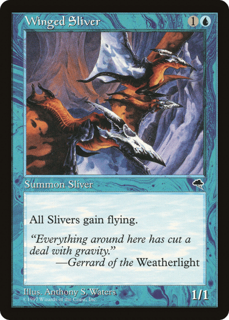Winged Sliver (106) — Tempest