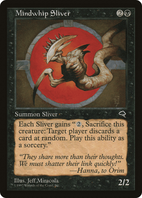 Mindwhip Sliver (145) — Tempest
