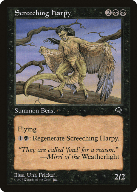 Screeching Harpy (155) — Tempest