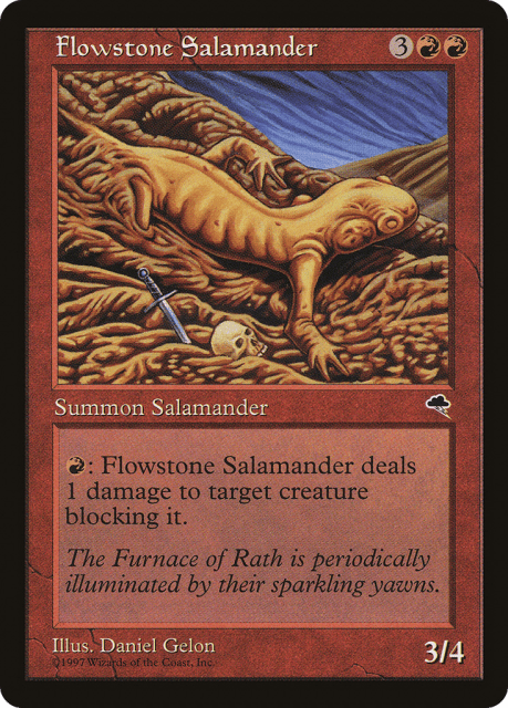 Flowstone Salamander (175) — Tempest