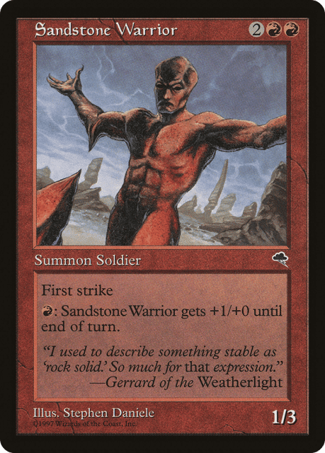 Sandstone Warrior (199) — Tempest