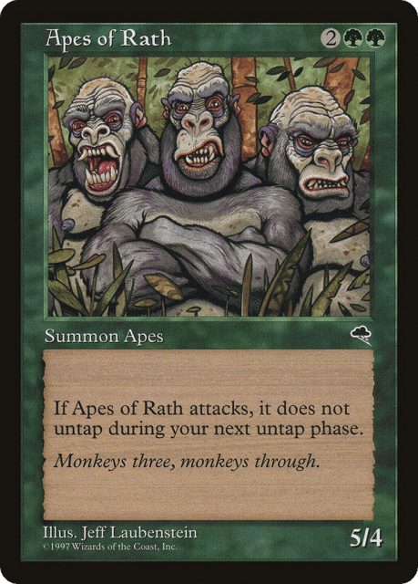 Apes of Rath (214) — Tempest