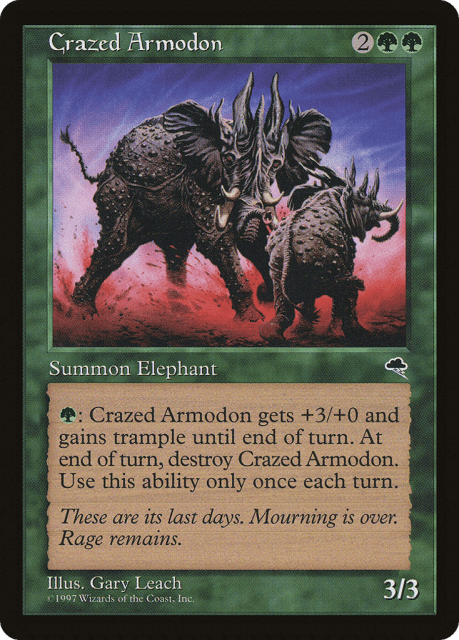 Crazed Armodon (220) — Tempest