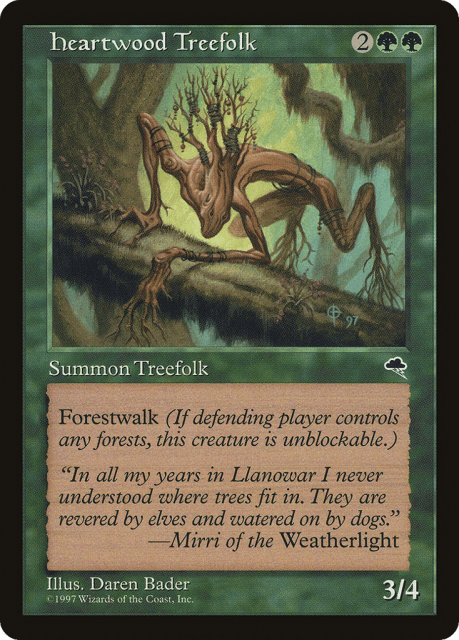 Heartwood Treefolk (233) — Tempest