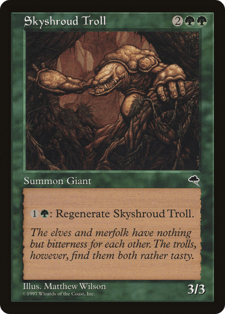Skyshroud Troll (257) — Tempest