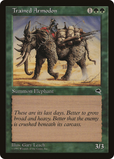 Trained Armodon (260) — Tempest