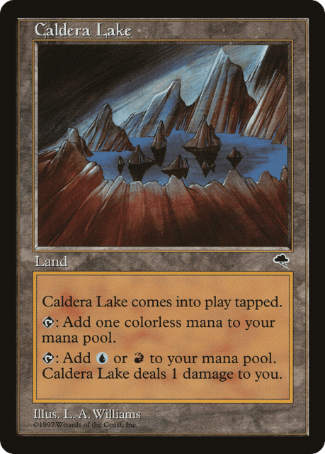 Caldera Lake (316) — Tempest