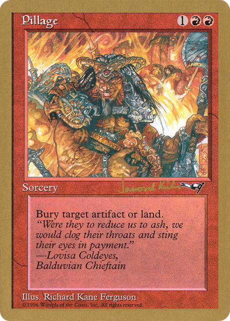 Pillage (jk76) — World Championship Decks 1997