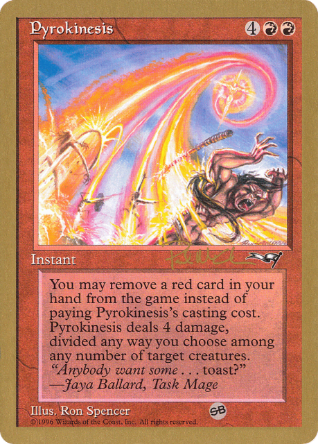 Pyrokinesis (pm78sb) — World Championship Decks 1997