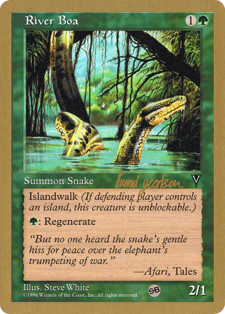 River Boa (sg118sb) — World Championship Decks 1997