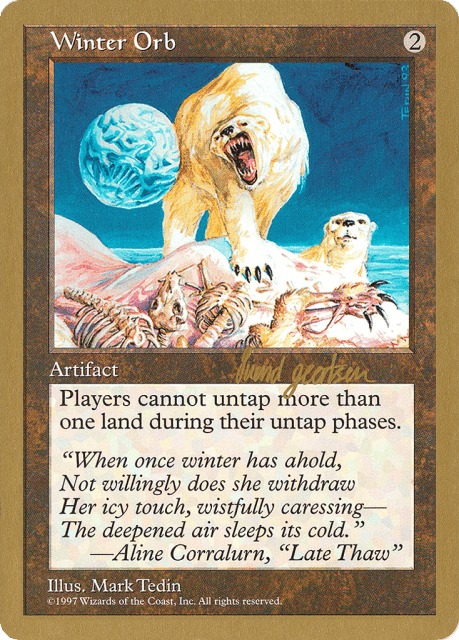 Winter Orb (sg408) — World Championship Decks 1997