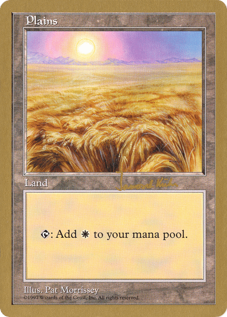 Plains (jk432) — World Championship Decks 1997