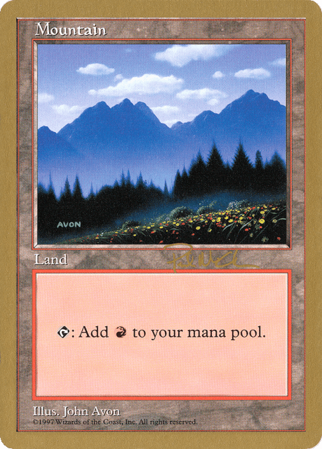 Mountain (pm445) — World Championship Decks 1997