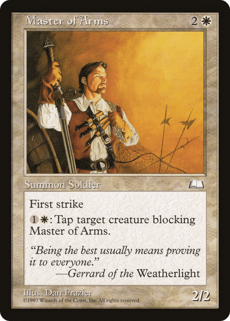 Master of Arms (20) — Weatherlight
