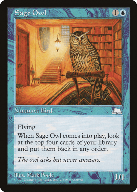 Sage Owl (52) — Weatherlight