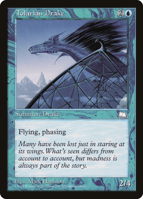 Tolarian Drake (55) — Weatherlight