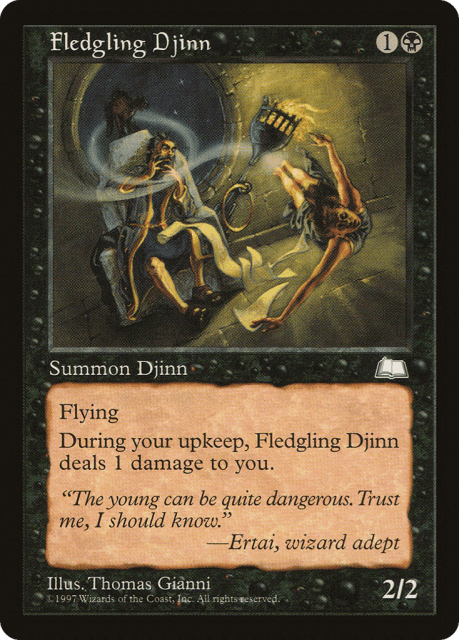 Fledgling Djinn (69) — Weatherlight