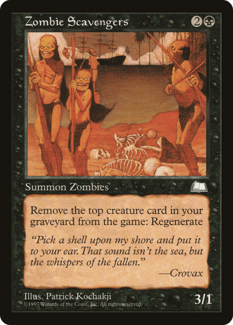 Zombie Scavengers (87) — Weatherlight