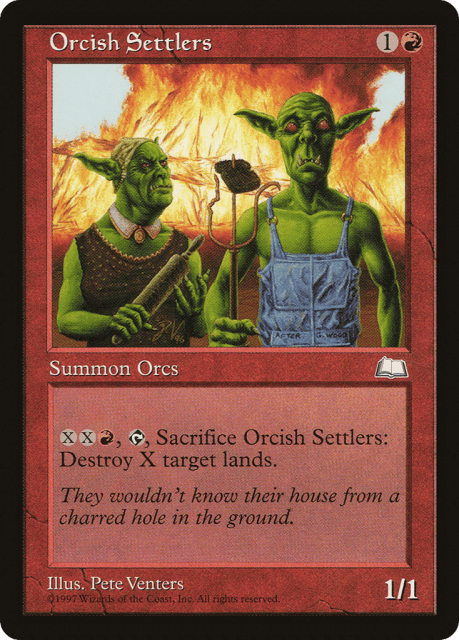 Orcish Settlers (112) — Weatherlight