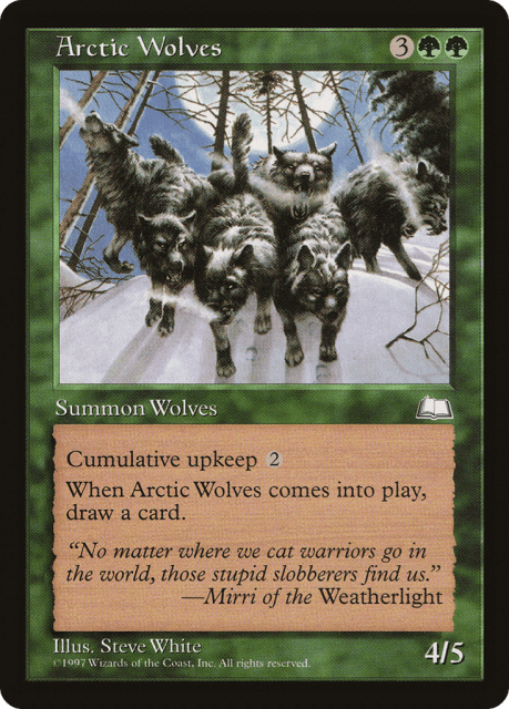 Arctic Wolves (118) — Weatherlight
