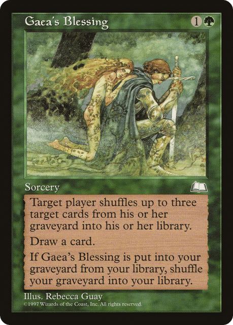 Gaea's Blessing (129) — Weatherlight