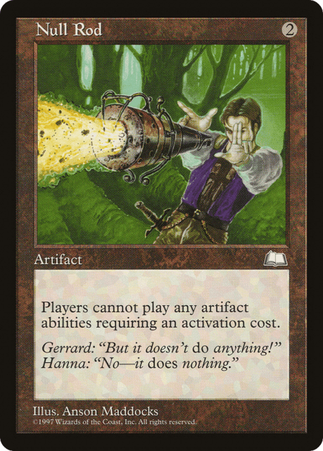 Null Rod (154) — Weatherlight