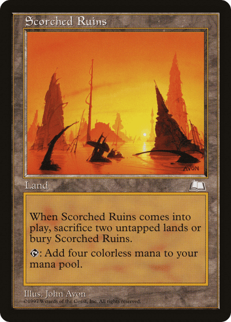 Scorched Ruins (166) — Weatherlight