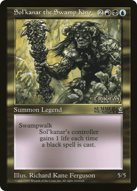 Sol'kanar the Swamp King (15) — Oversized League Prizes
