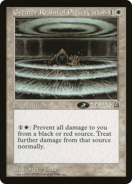 Greater Realm of Preservation (38) — Oversized League Prizes