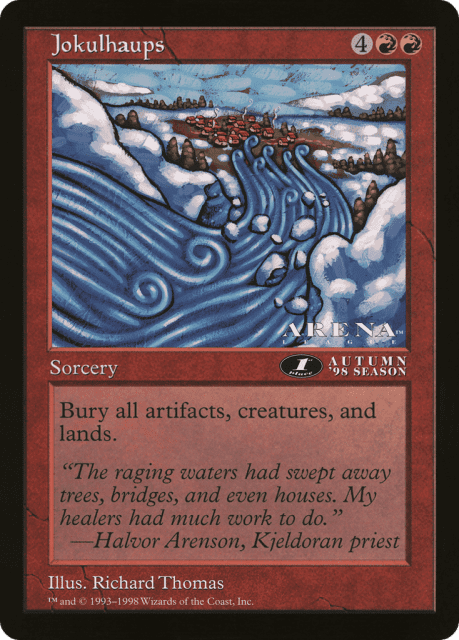 Jokulhaups (57) — Oversized League Prizes