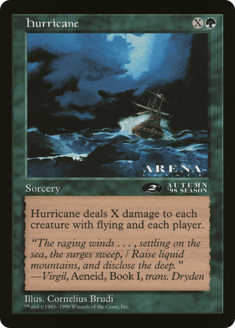 Hurricane (58) — Oversized League Prizes